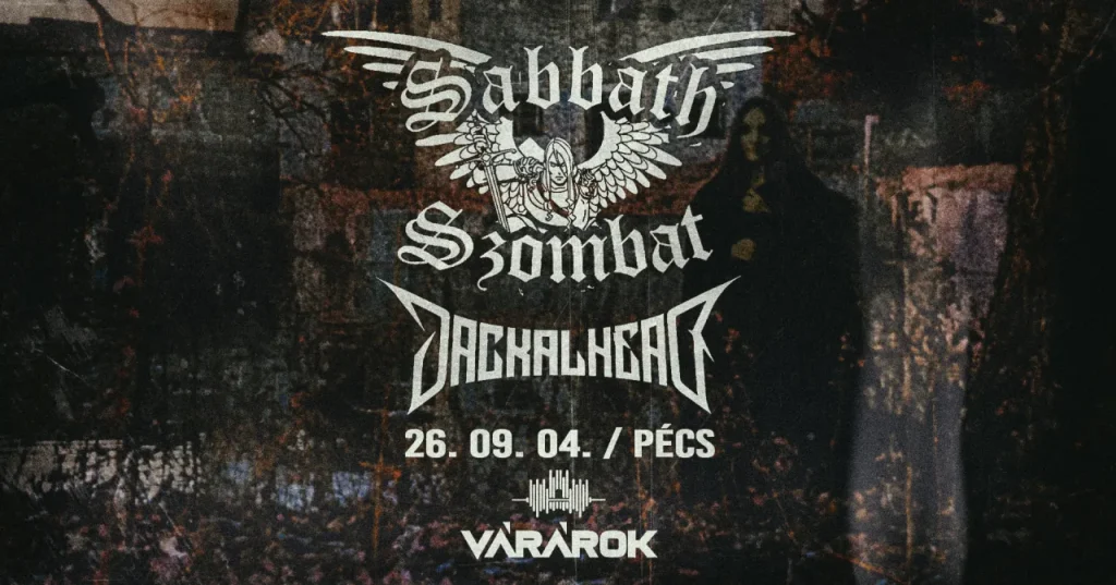 Black Sabbath by Sabbath Szombat · Jackalhead — plakát