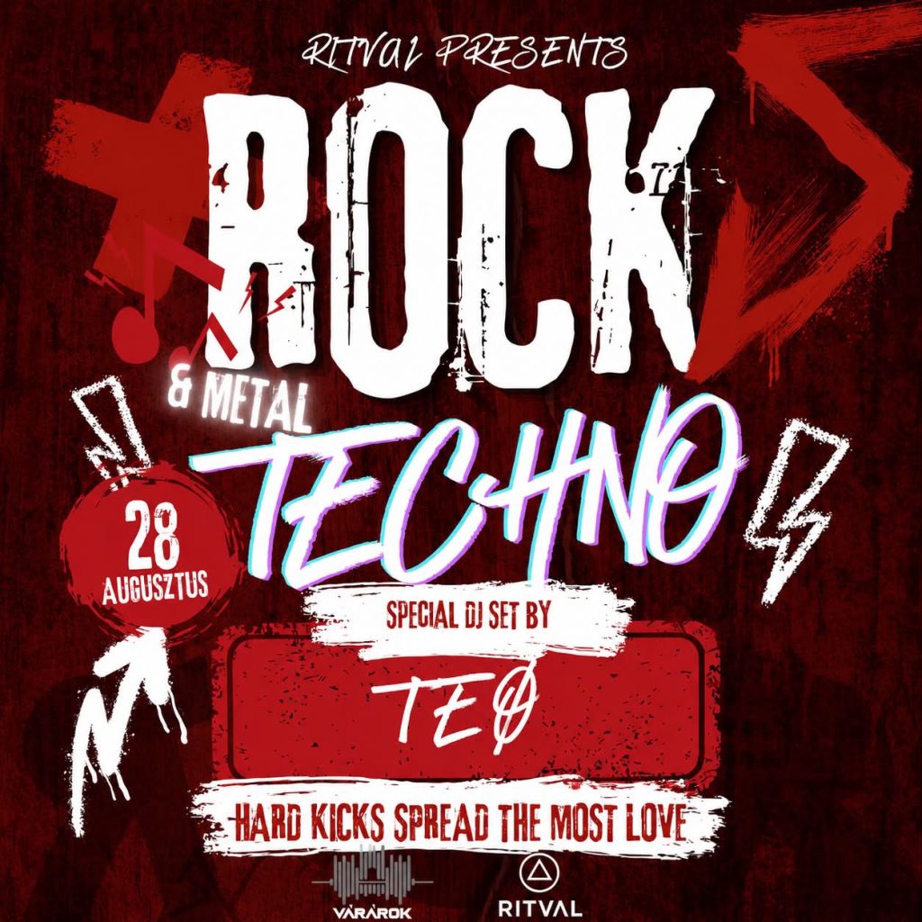 Rock & Metal Techno — plakát