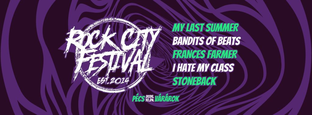 Sopianae Rock City Festival 9. — plakát