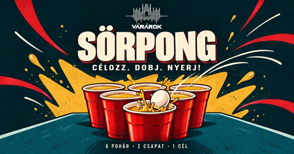 Várárok Sörpong — plakát